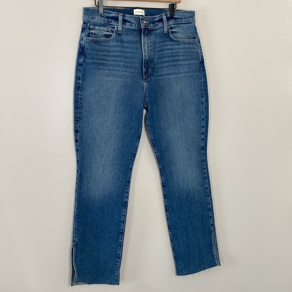 Favorite Daughter The Valentina Super High Rise Cigarette Ankle Jeans Size 34 - Picture 15 of 16